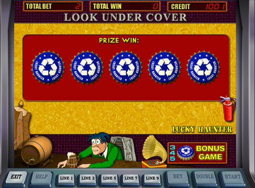 Bonus game of slot Lucky Haunter