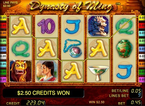 Dynasty of Ming Play the slot online for money