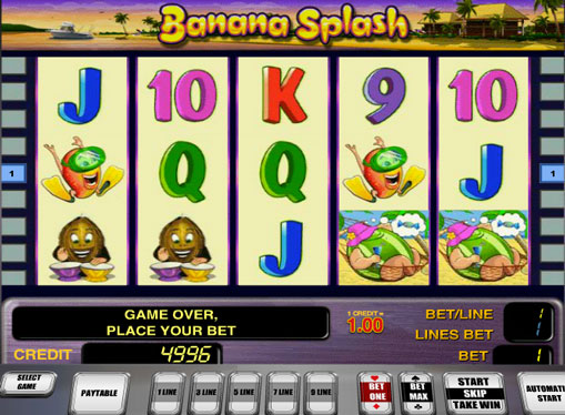 Banana Splash Play the slot online