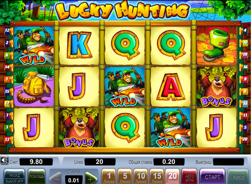 Lucky Hunting Play the slot online