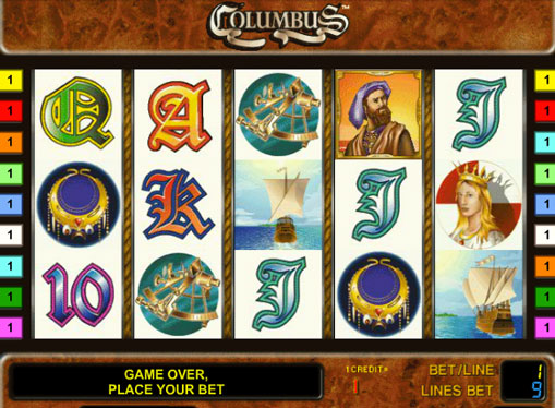 Columbus Play the slot online for money