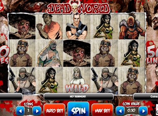 Reels Deadworld gaming machine