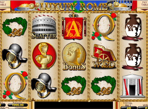 Reels of Luxury Rome slot machine