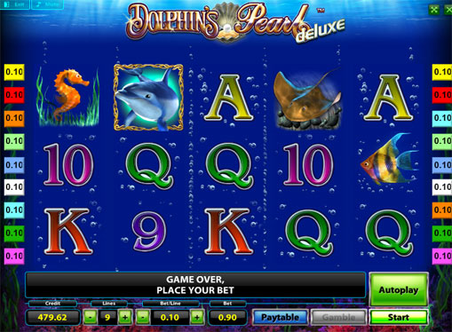 Play the slot Dolphins Pearl Deluxe