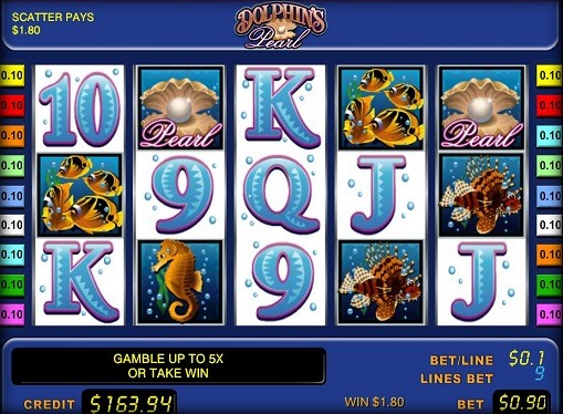 Dolphins Pearl Play the slot online