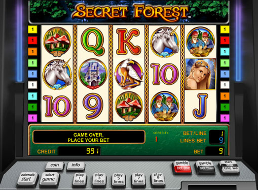 secrets of the forest slot machine online