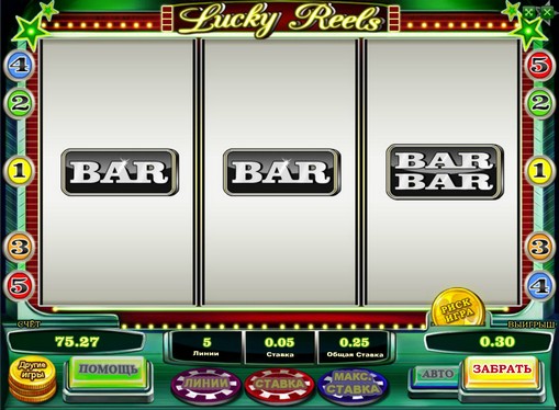 The signs of slot Lucky Reels